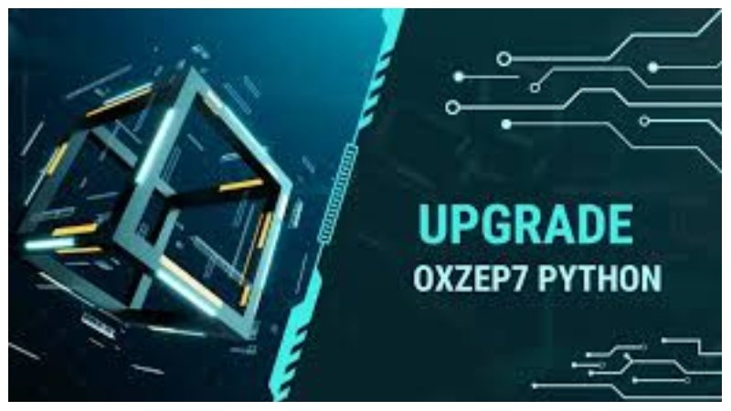 Upgrade Oxzep7 Python